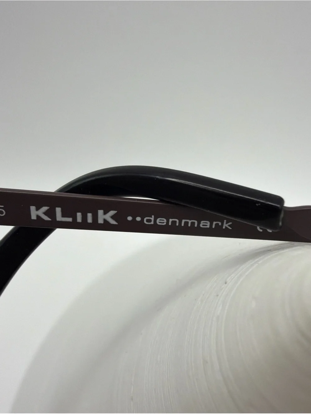 KLIIK 673 M203 45[]18 135 Gray Square Eyeglasses Frame Only Denmark With Case